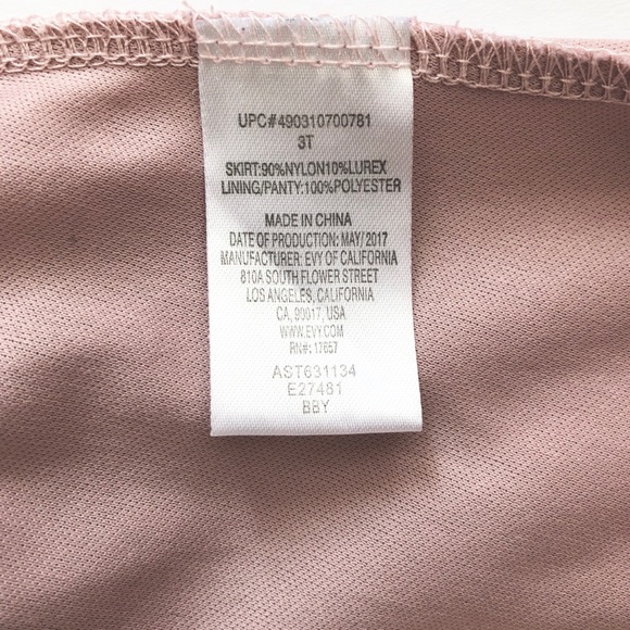 Pink 3-Layer Mesh Shirt w/ Asymmetric Hem 3T - Picture 6 of 7